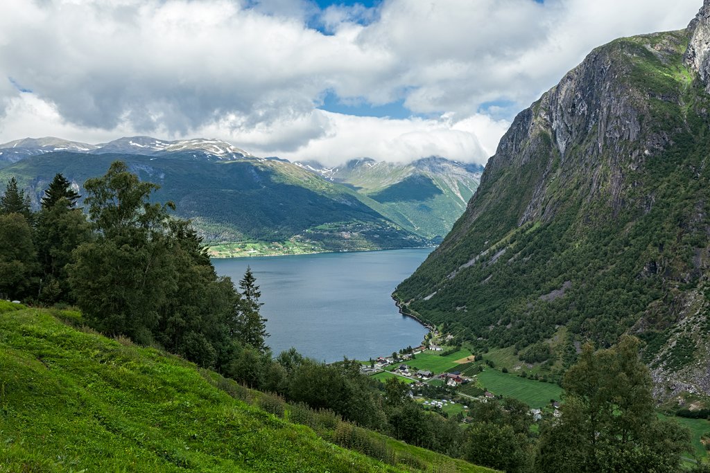 Norddal's vantage point
