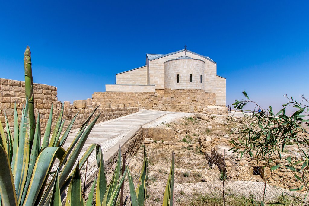 Jordan - Mount Nebo - Memorial Church of Moses