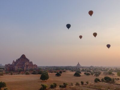 Ancient Buddhist Temple In Bagan, Myanmar