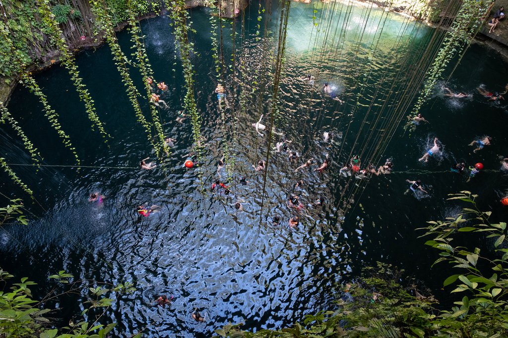 A subterranean river in the Yucatán