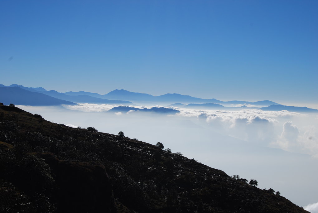 Amazing views while trekking