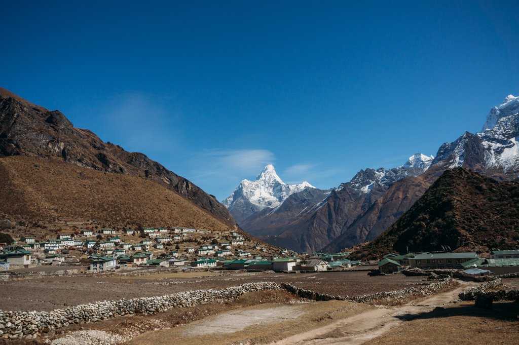 Pangboche village