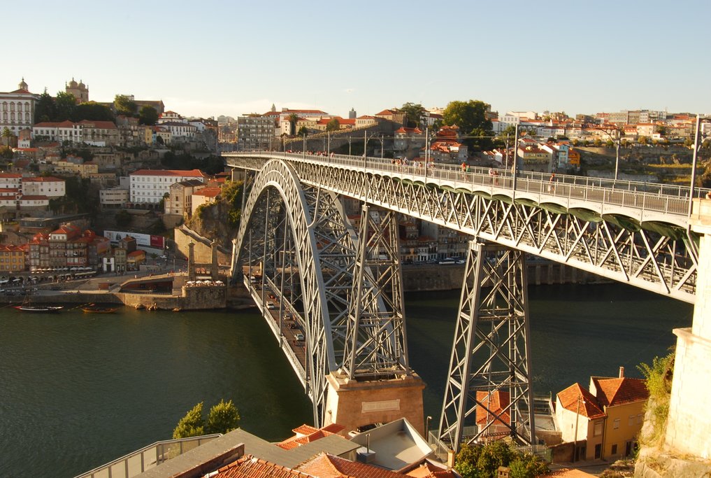 The iconic Luis I bridge