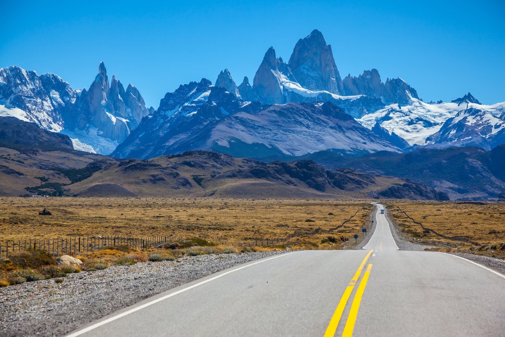 The road to El Chalten