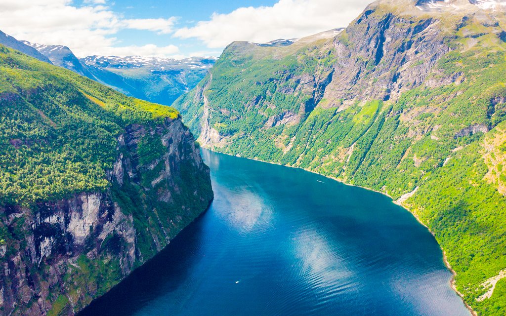 The UNESCO-listed Geirangerfjord