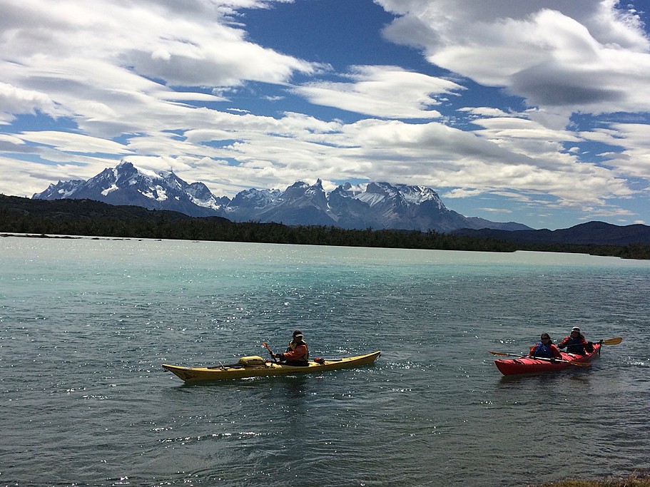 Kayaking in Patagonia