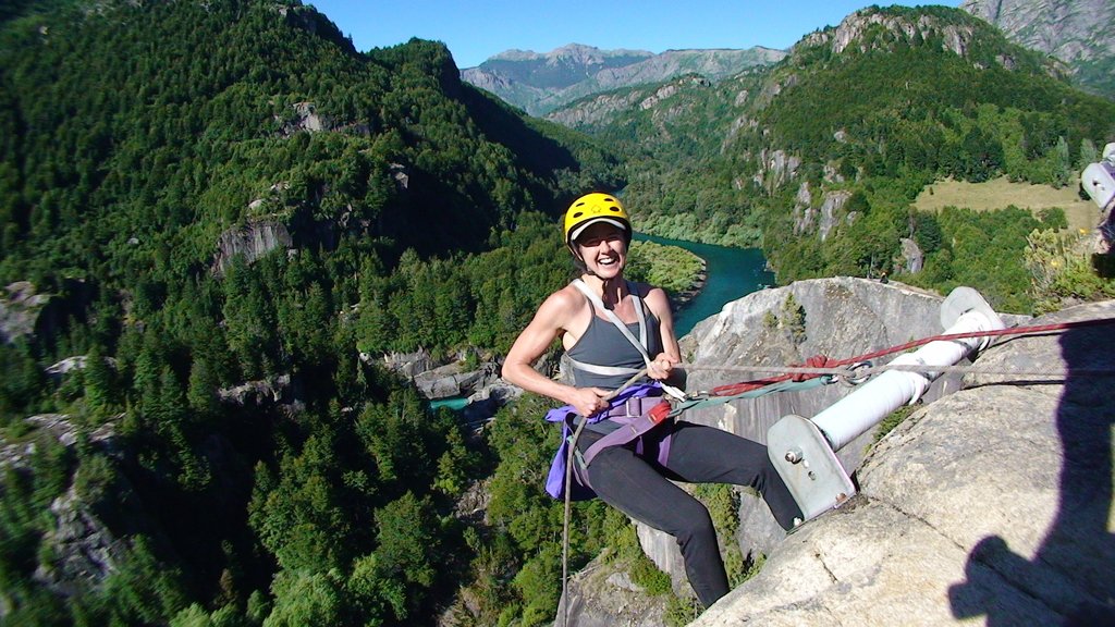 Climbing and rappelling
