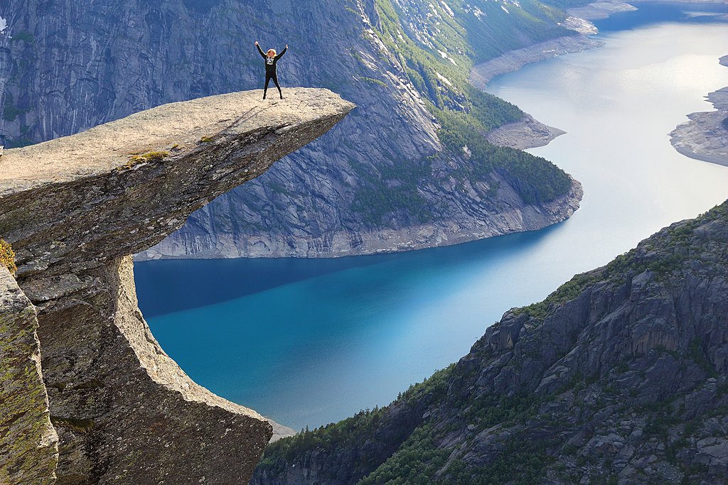 Trolltunga's epic vantage point