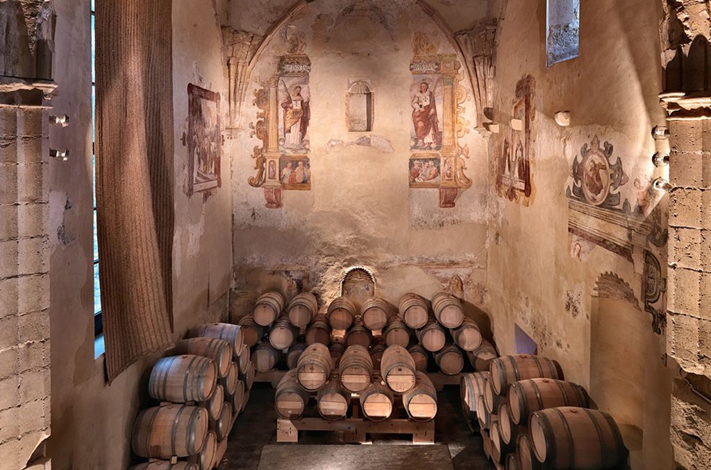 A winery in a XVIth century convent