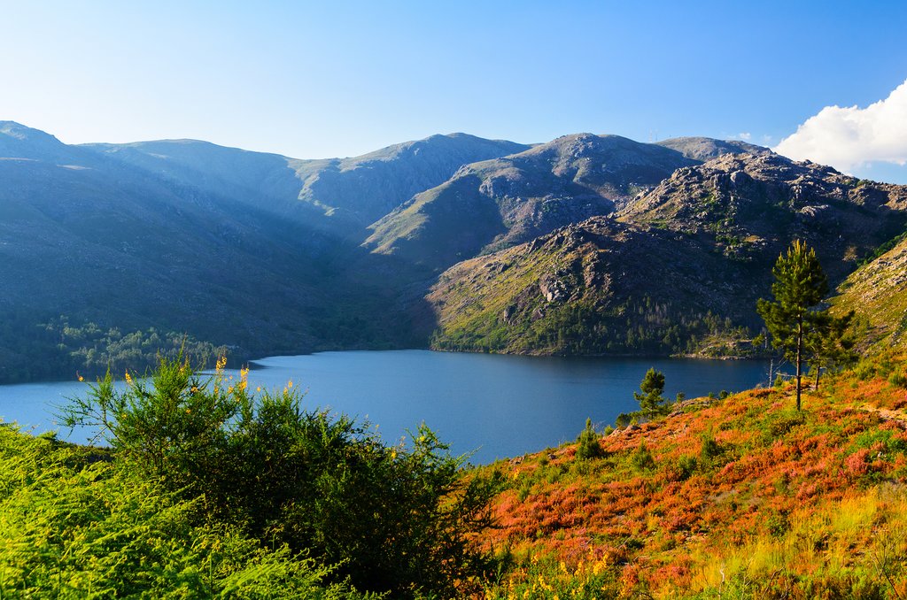 An idyllic lake in Peneda-Gerês National Park