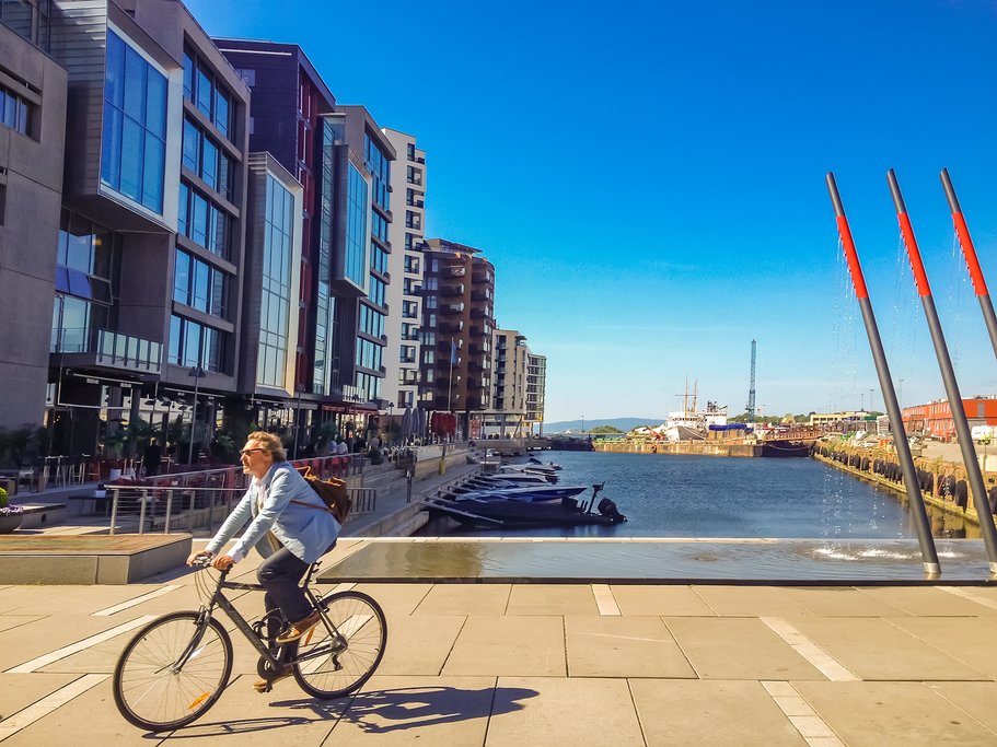 Oslo's up-and-coming waterfront.