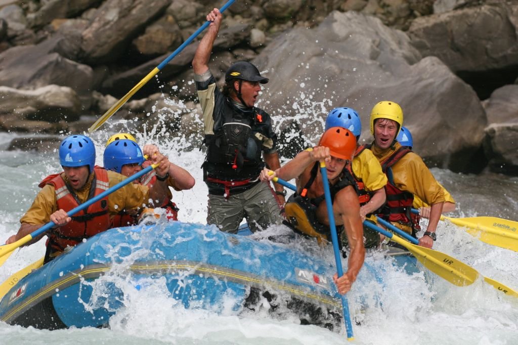 Rafting in the Bhote Kosi