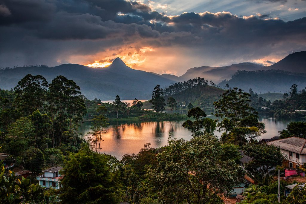 This afternoon, make your way to Adam's Peak