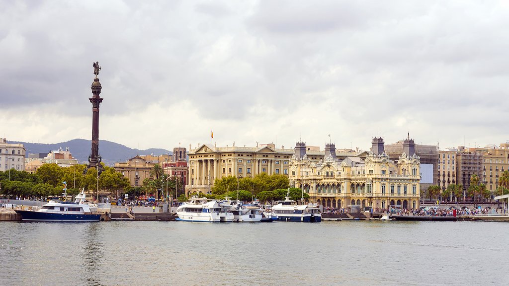 Spain - Barcelona - Las Ramblas waterfront