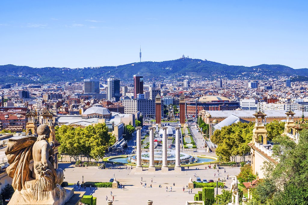 Barcelona and the Magic Fountain of Montjuic