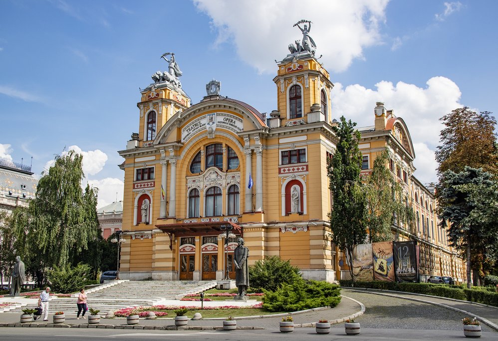 The National Opera House in Cluj