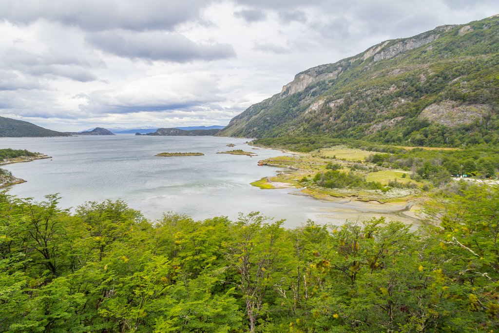 Lapataia River in Ushuaia