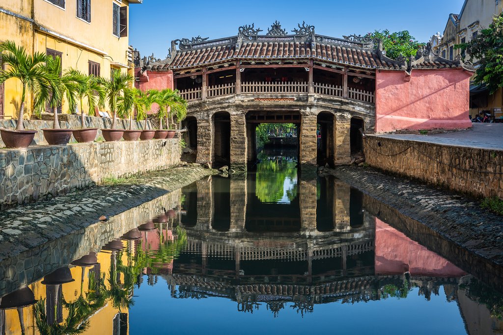 The Japanese covered bridge in Hội An