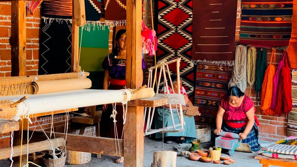 Visit Mitla, the Tule Tree, a Mezcal Distillery & Teotitlán del Valle