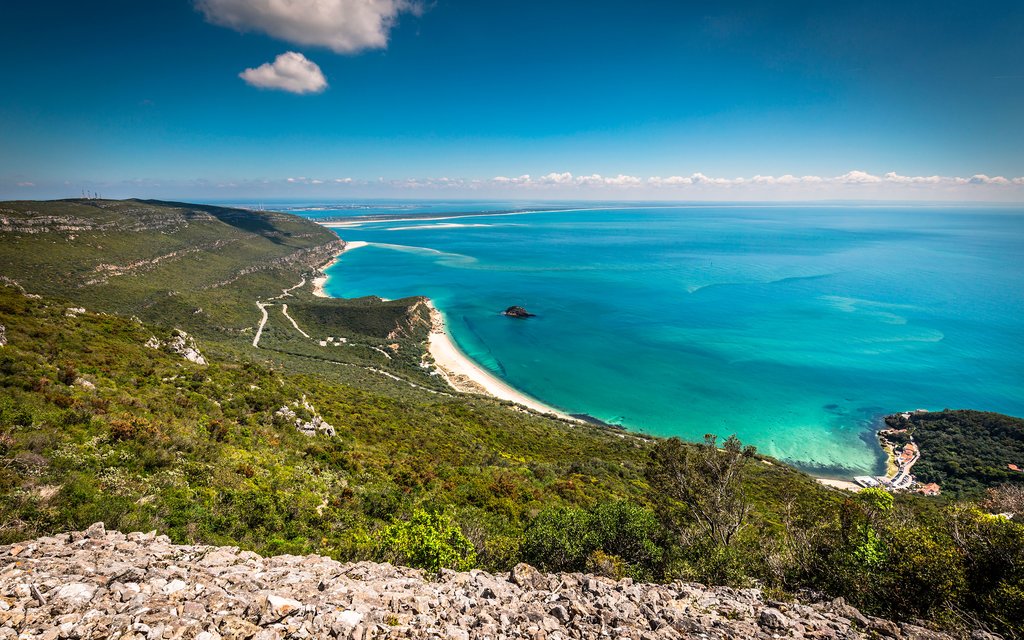 Breathtaking view of the Arrábida Natural Park