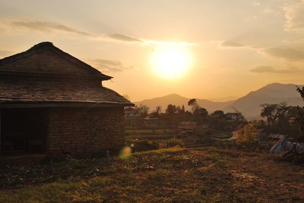 Sunset in Astam
