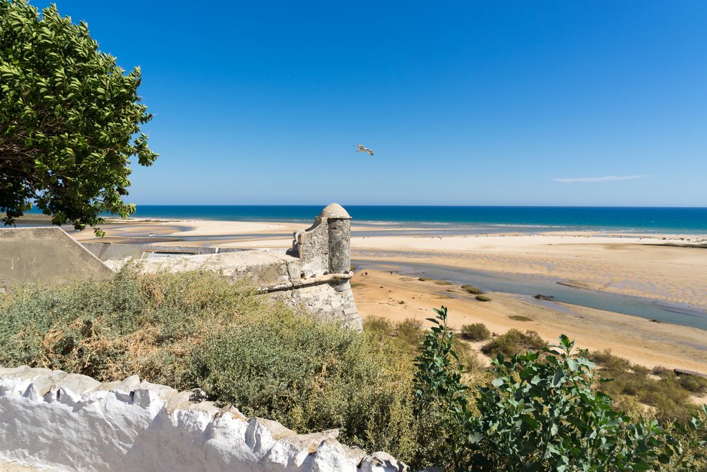 Easternmost lagoon of the Ria Formosa