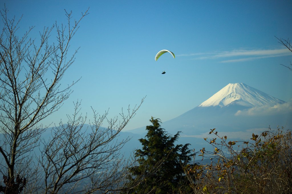 The iconic Mt Fuji