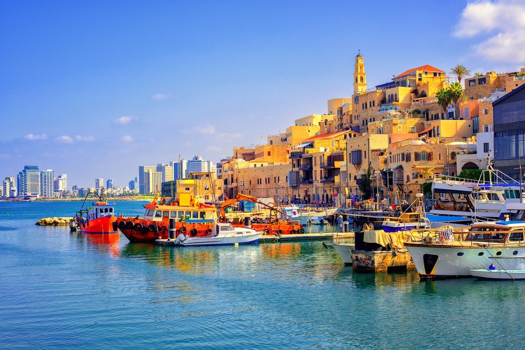 The port of Old Jaffa