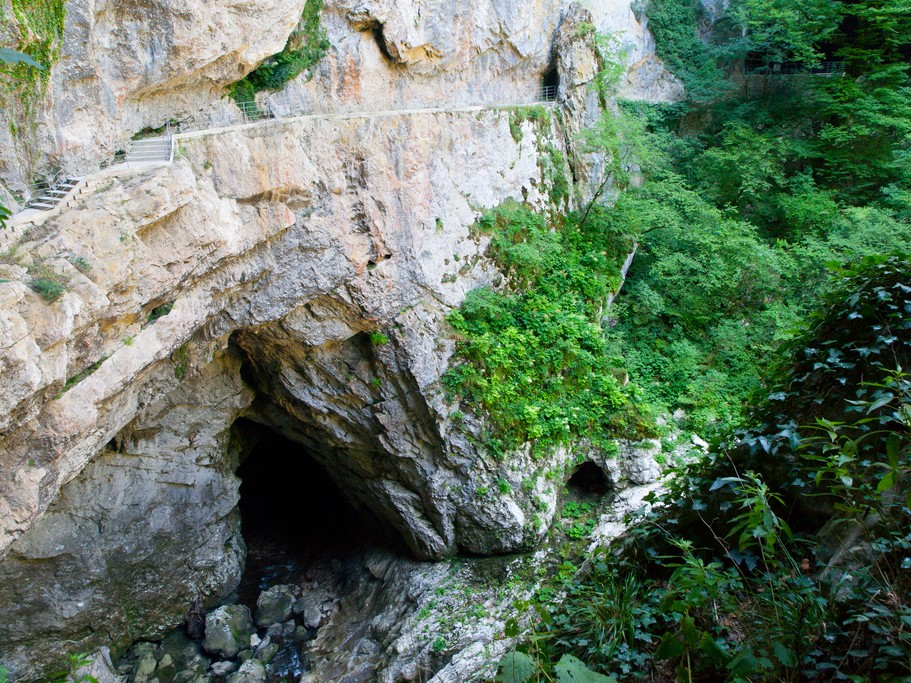 Entrance to Skocjan Caves