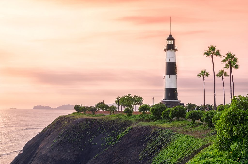Lima's seaside Miraflores district