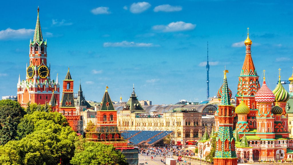 A world of color in Moscow's Red Square