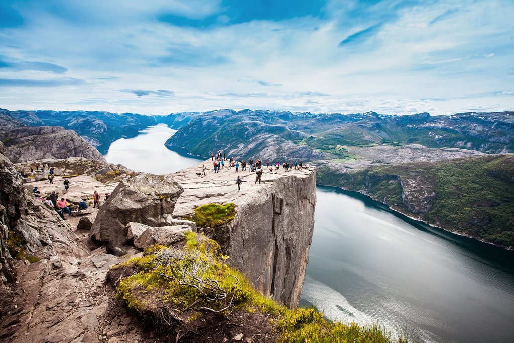 Preikestolen, Forsand, Ryfylke, Norway