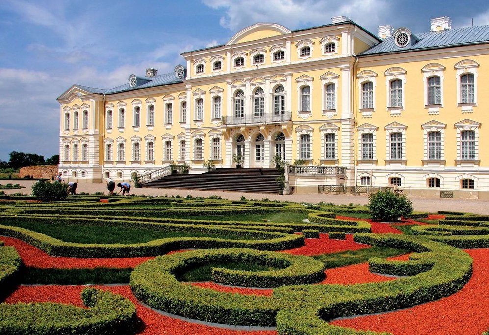 The18th-Century Rundale Palace
