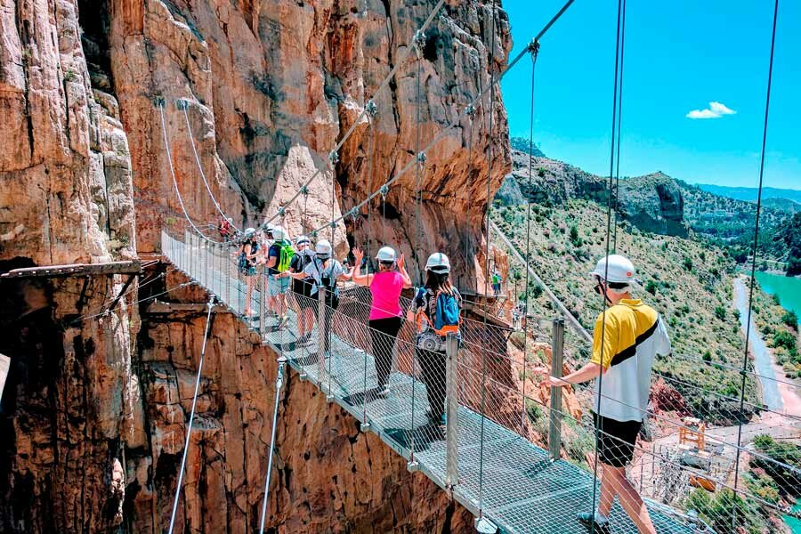 Private Transfer Granada to Málaga, Hike the Caminito del Rey
