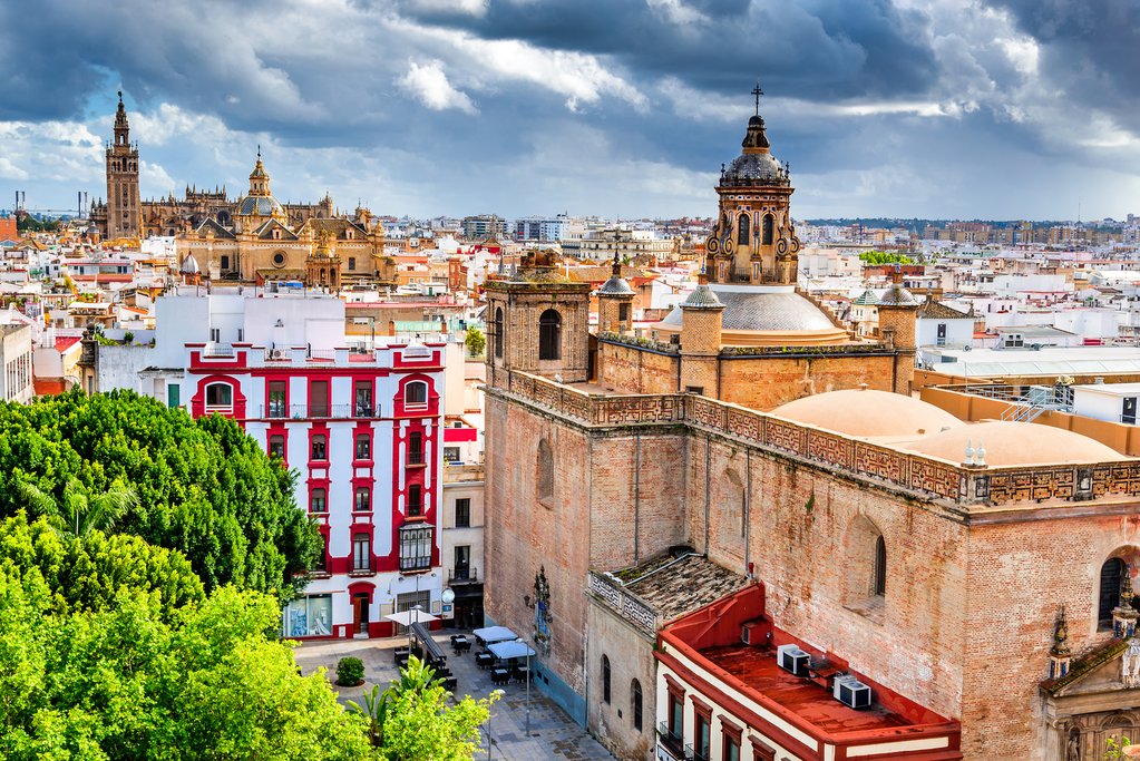 Seville's beautiful architecture