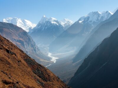 View Of Langtang Valley, Nepal
