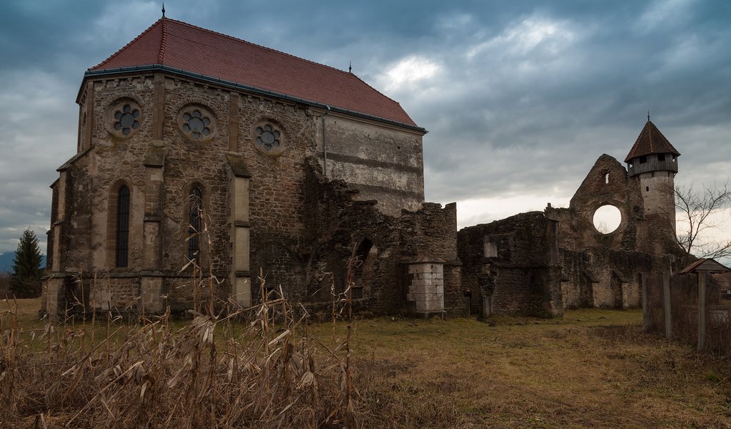 The ruins of the Carta Cistercian monastery