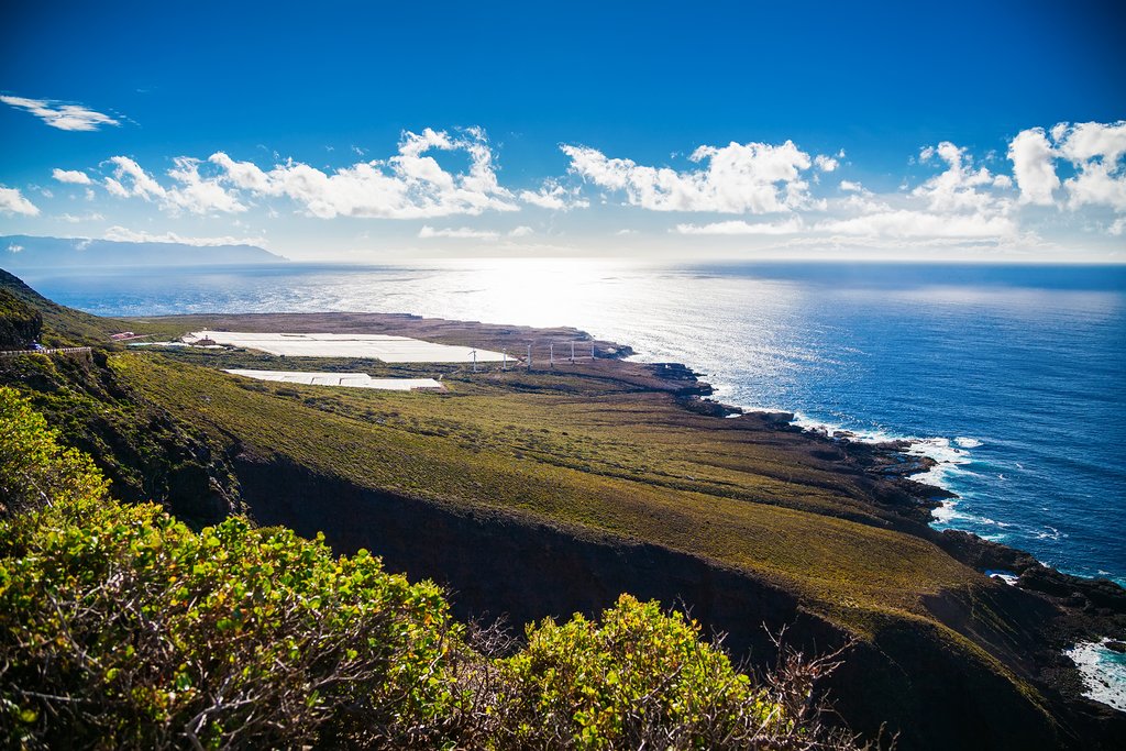 Tenerife's northern coast near Buenavista del Norte.