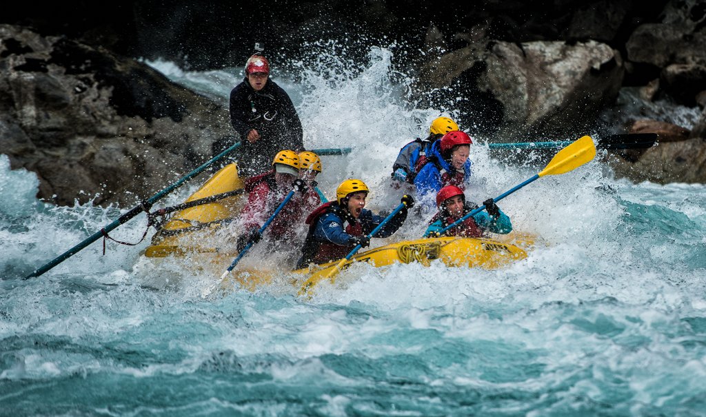 White-water rafting