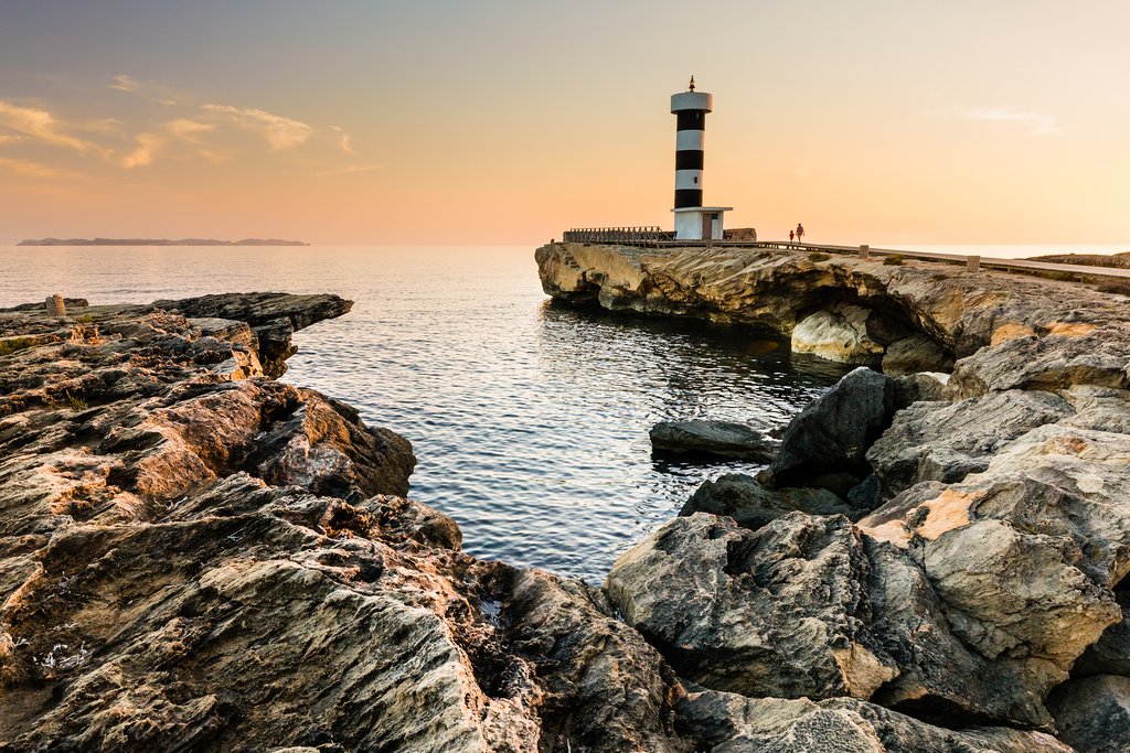 Sunset in Colonia de Sant Jordi