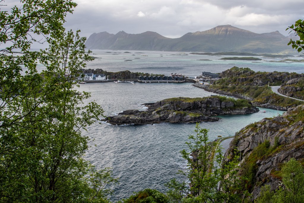 Senja is a great place for day hikes and photography even on a rainy day