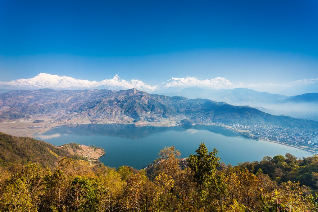 Phewa Lake, Pokhara, Nepal