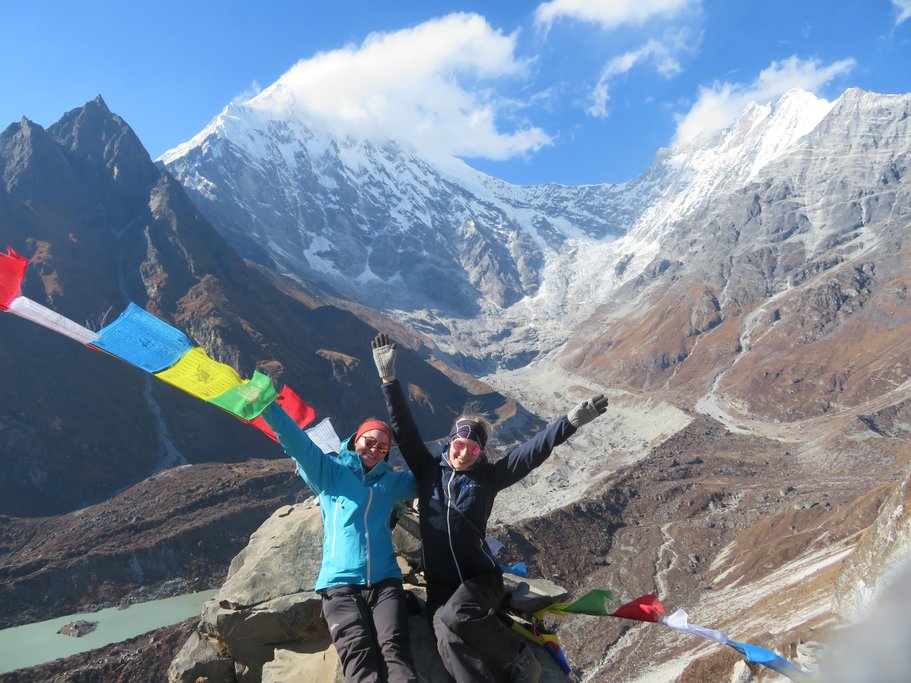 Challenge yourself to an optional hike up Tserko Ri
