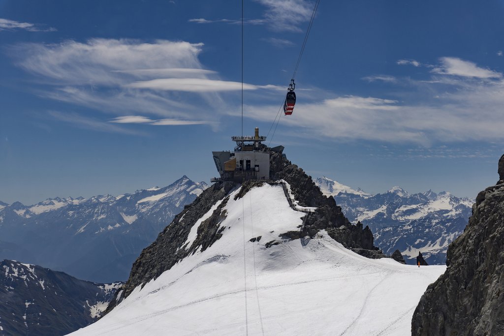 Pointe Helbronner, French-Italian Border