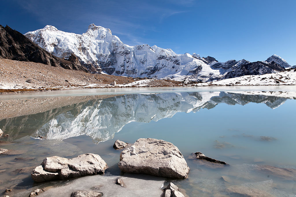 Gokyo valley lake