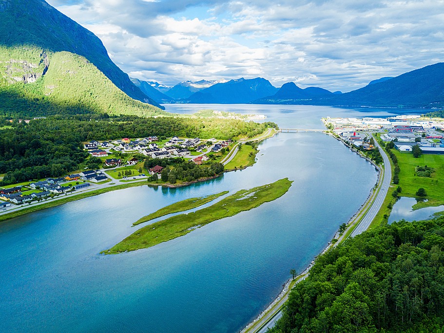 Åndalsnes panoramic