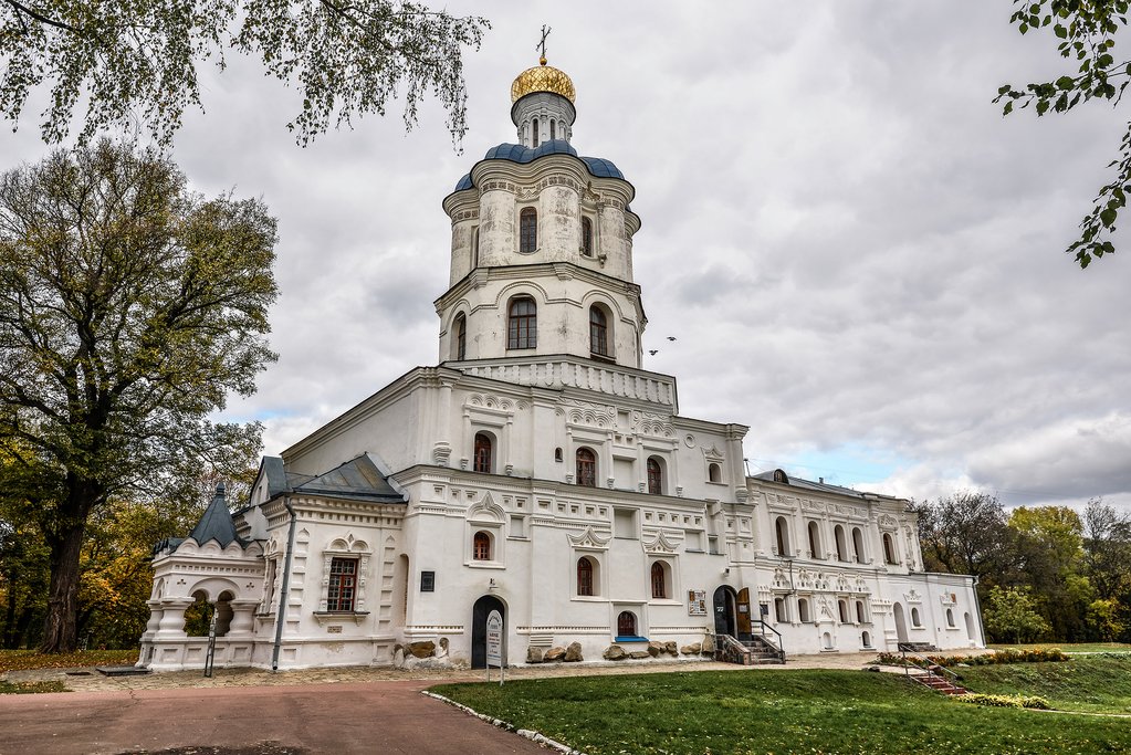 View on Chernihiv Collegium - the residence of Archbishops of Chernihiv