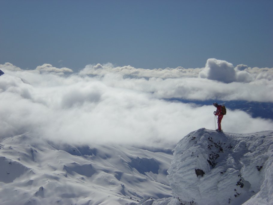 Spectacular views from the summit of Lonquimay 