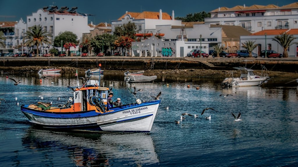 Old fishing towns in the Algarve