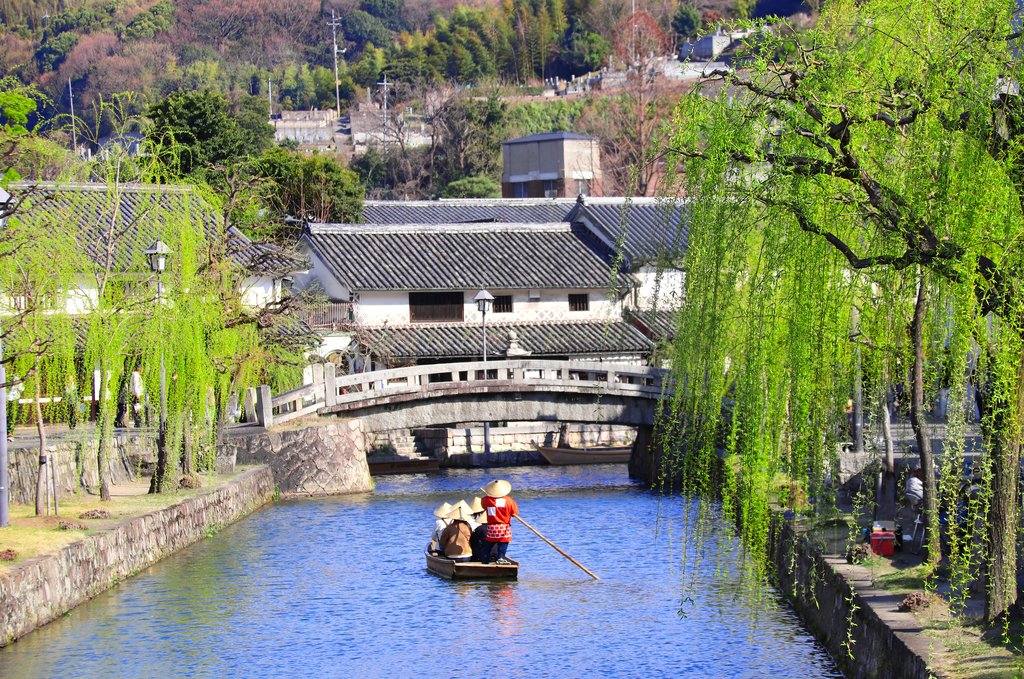 Canal in Kurashiki, Japan